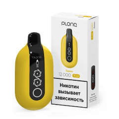 Электронная сигарета PLONQ ULTRA 12000 затяжек Банан